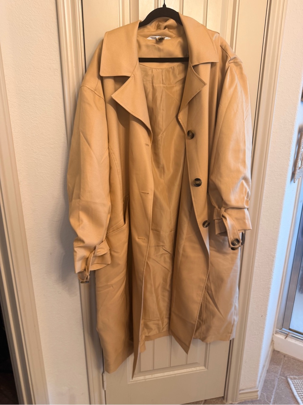 Adorable Button Up Trench